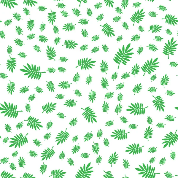 Patrón Follaje Sin Costuras Para Textiles Texturas Estampados Fondos Simples — Vector de stock