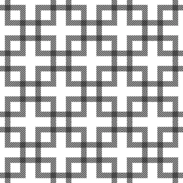 Patrón Geométrico Editable Por Color Líneas Intersección Para Texturas Textiles — Archivo Imágenes Vectoriales