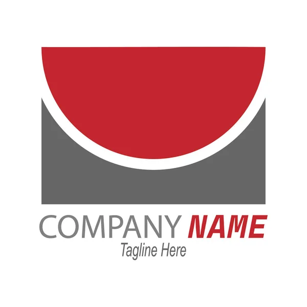 Için Soyut Logo Bir Logo Logo Veya Marka Şirket Yaratıcı — Stok Vektör
