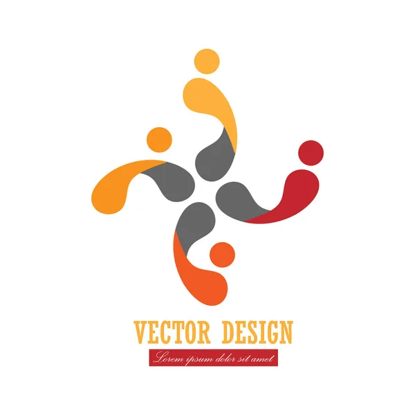 Icona Astratta Illustrazione Vettoriale Logo Logo Marchio Azienda Business Design — Vettoriale Stock