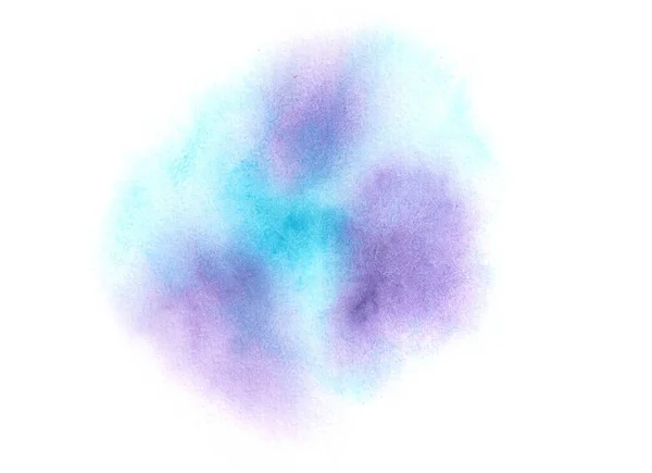 Fundo Aquarela Iridescência Azul Púrpura Ilustração Para Têxteis Texturas Fundos — Fotografia de Stock