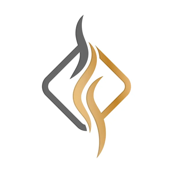 Шаблон Логотипу Емблеми Або Наклейки Значок Сайту Додатків Плоский Стиль — стоковий вектор
