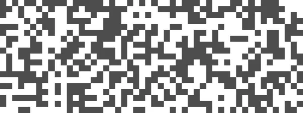 Seamless Pattern Black White Squares Pixel Seamless Pattern Posters Banners — Διανυσματικό Αρχείο