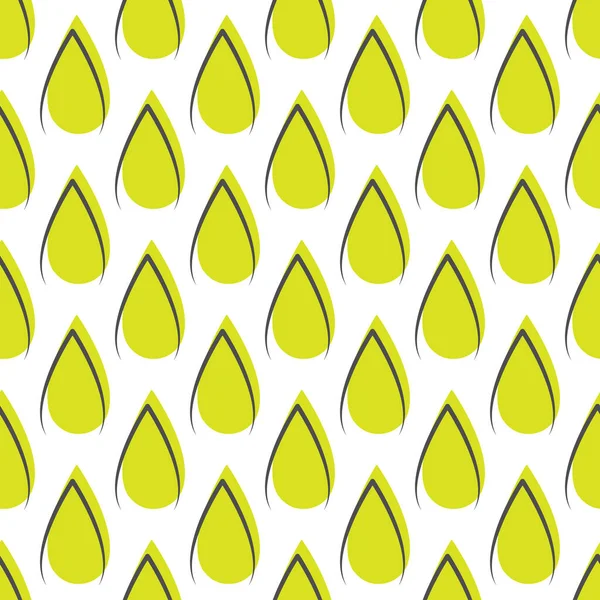 Bezproblémový Vzor Zeleným Květem Pro Textury Textil Jednoduché Zázemí Škálovatelná — Stockový vektor