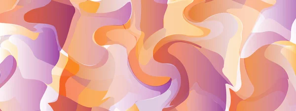 Абстрактно Раскрашенный Узор Стиле Флюид Арт Текстур Текстилей Простых Фоновых — стоковый вектор