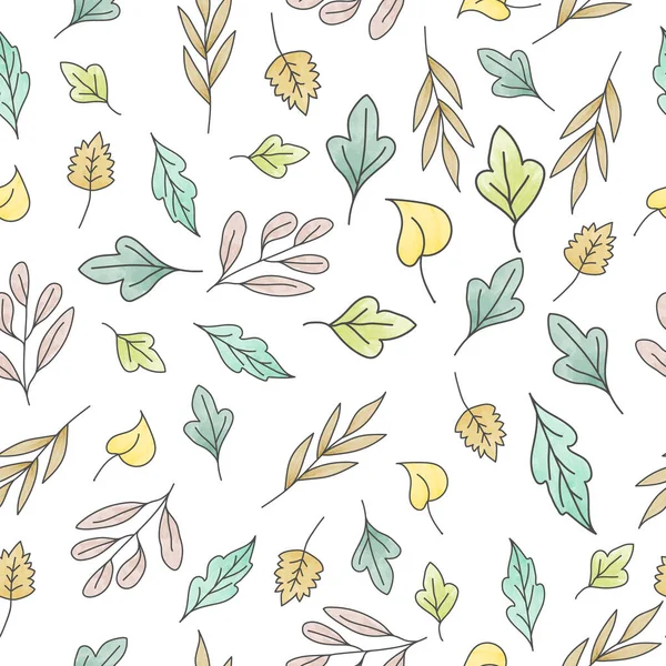 Motif Floral Sans Couture Pour Textures Textiles Milieux Simples Graphiques — Image vectorielle