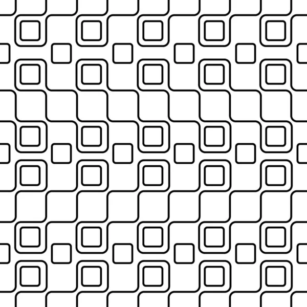 Padrão Geométrico Sem Costura Linhas Quadrados Para Texturas Têxteis Fundos —  Vetores de Stock