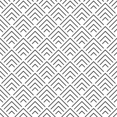 Doku, tekstil ve basit arka planlar için kusursuz geometrik desen. Düz biçim