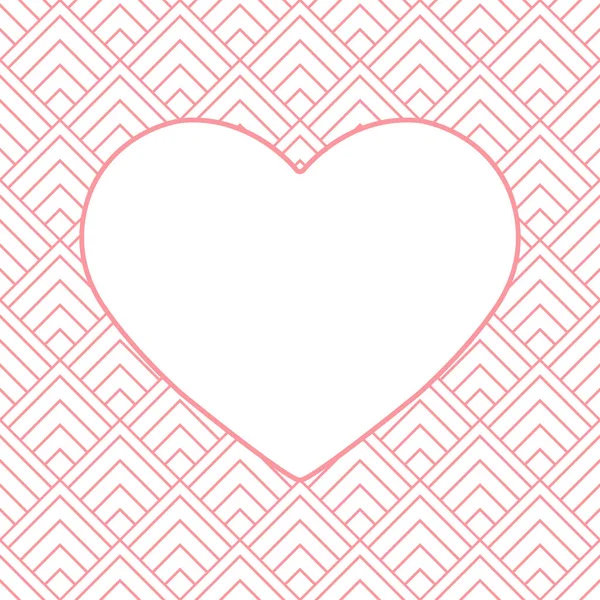 Fondo Con Corazón Centro Con Lugar Para Texto Fotos Ilustraciones — Vector de stock