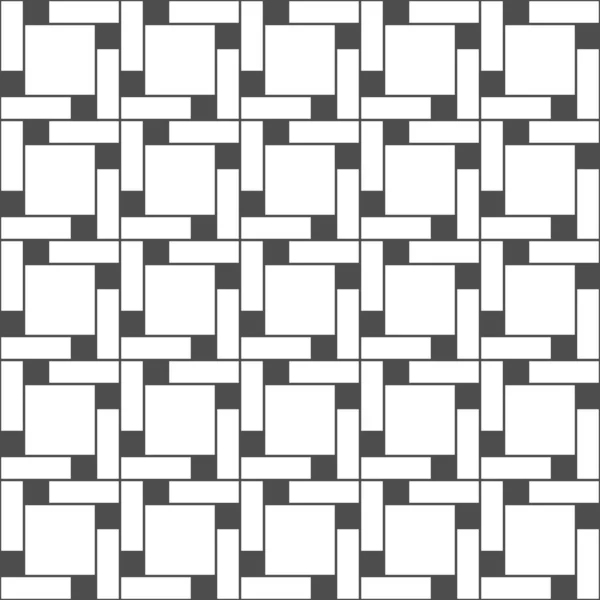 Motivo Geometrico Senza Cuciture Linee Quadrati Texture Tessuti Striscioni Design — Vettoriale Stock