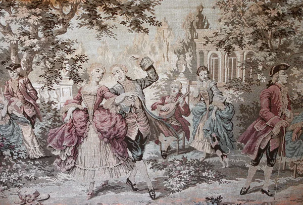 Pattern of the classical vintage tapestry — Stock Photo, Image