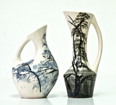 Retro tarzı Vintage seramik çifti