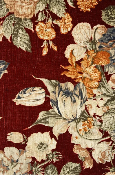 Muster eines kunstvollen floralen Wandteppichs — Stockfoto