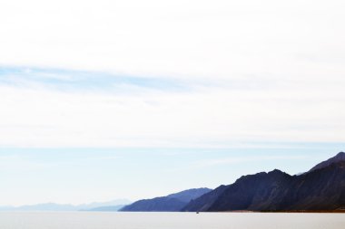 Dağlar - Mısır - Dahab - deniz