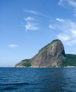 Rio de Janeiro, Brezilya - dağ manzaralı muhteşem Panoraması