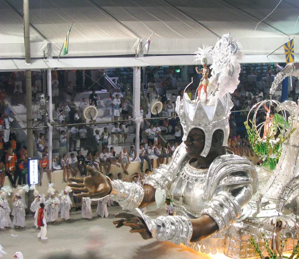 Rio de Janeiro, Brazylia - 23 lutego: niesamowite szaleństwo podczas dorocznego karnawału w Rio de Janeiro w dniu 23 lutego 2009 — Zdjęcie stockowe