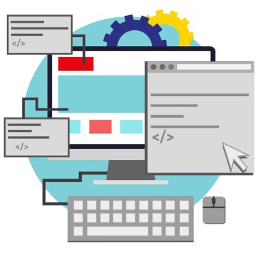 Web sitesi düzeni simgesini. 