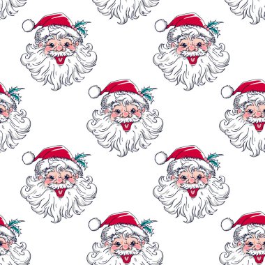 Noel tatili ambalaj kağıdı için kusursuz desen