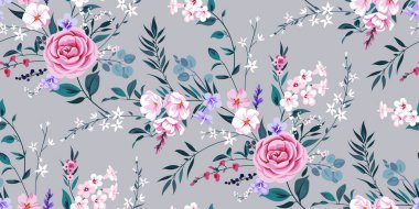 Kusursuz bahar çiçekli arka plan 1