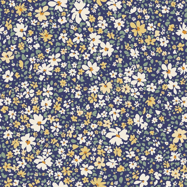 Fond floral sans couture pour le printemps — Image vectorielle