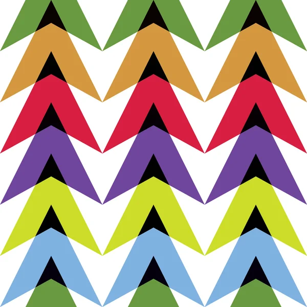 Figura de triángulos de colores — Archivo Imágenes Vectoriales