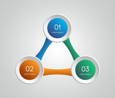 Vektör öğeleri infographics için.