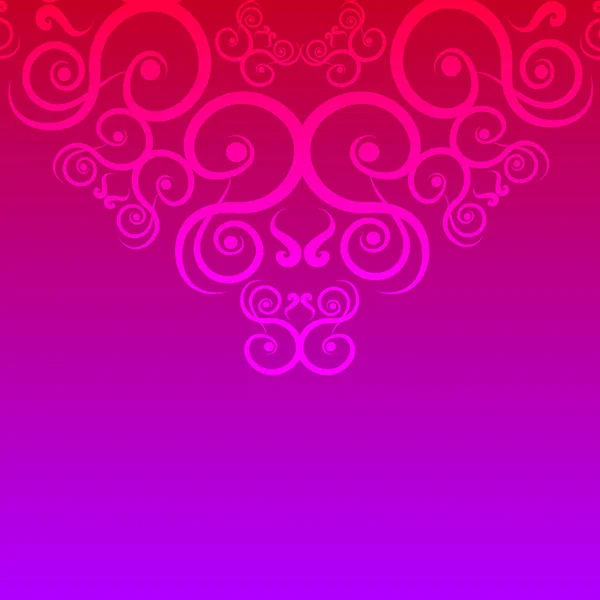 Fondo brillante con patrón floral . — Vector de stock