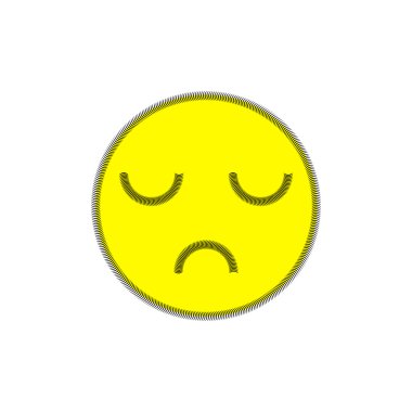 Beyaz bir arka plan gülümseme. Ret.