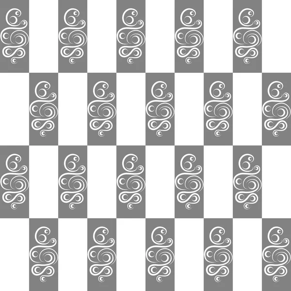 Patrón en un estilo de tablero de ajedrez . — Archivo Imágenes Vectoriales