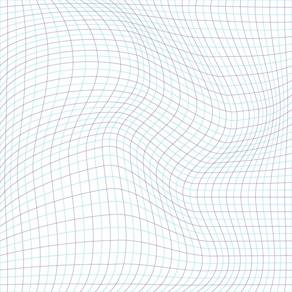 Det geometriska mönstret av blå linjer. — Stock vektor