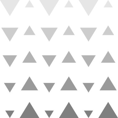 Beyaz bir arka plan üzerinde üçgen.