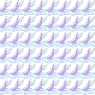 Beyaz bir arka plan üzerinde özgün çiçek.