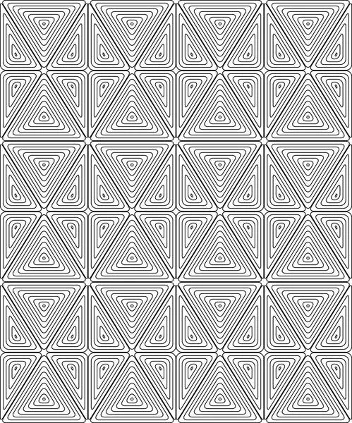 Patrón inconsútil de curvas . — Archivo Imágenes Vectoriales