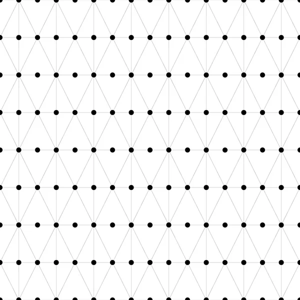 점의 기하학적 패턴. — 스톡 벡터