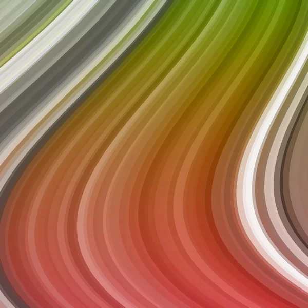 Vlnovky v různých barvách. — Stockový vektor