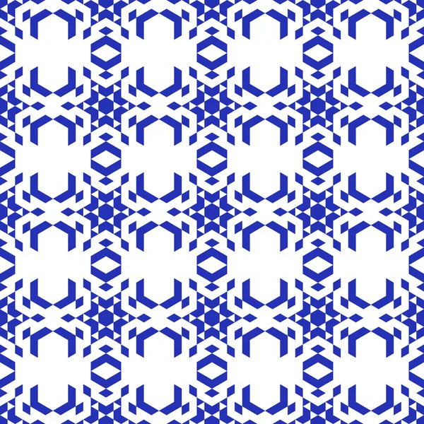 Un kaléidoscope de formes géométriques . — Image vectorielle