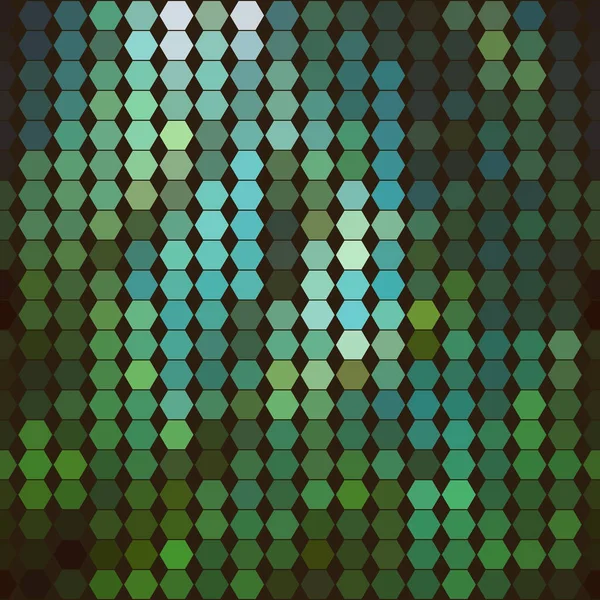 Ein nahtloses geometrisches Muster aus farbigen Kreisen. — Stockvektor