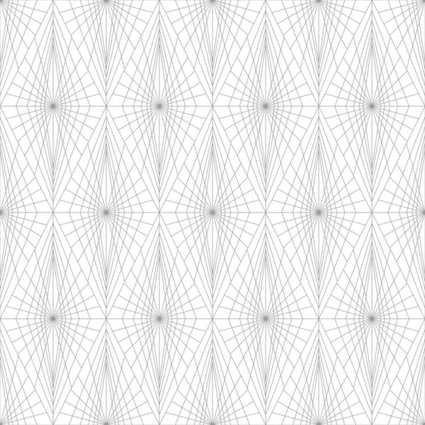 Patrón gris monocromo de líneas y formas finas. — Archivo Imágenes Vectoriales