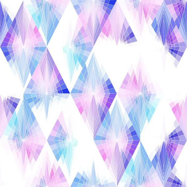 Un patrón brillante sin costuras. Blanco, rosa, púrpura. — Archivo Imágenes Vectoriales