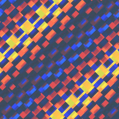 Geçmişe dönük olarak parlak, pürüzsüz, soyut desen.