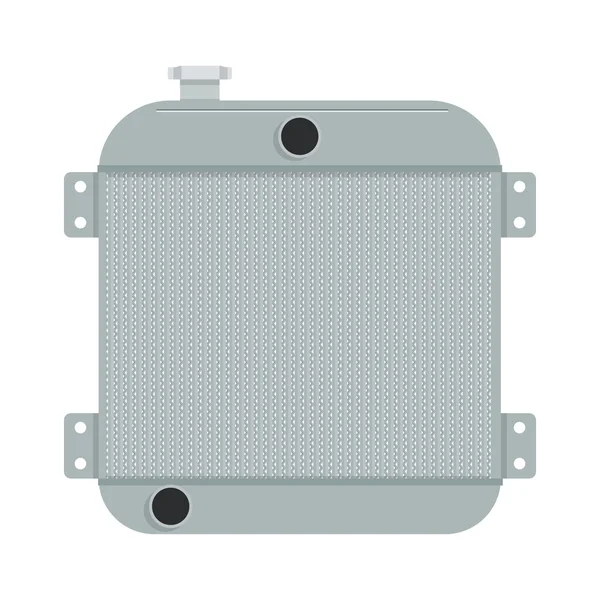 Illustration vectorielle de radiateur de voiture . — Image vectorielle