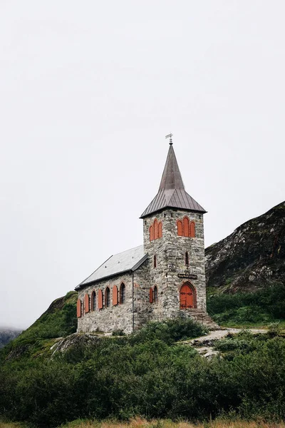 Grense Jakobselv Cloudy Morning Small Village Finnmark County Shore Barents — 图库照片