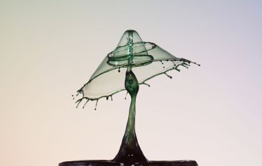 bir damla su (renkli)