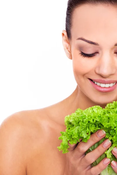 Healthy food for a natural beauty. — Stock Photo, Image