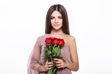 O tutan gül gibi güzel bir kız. 