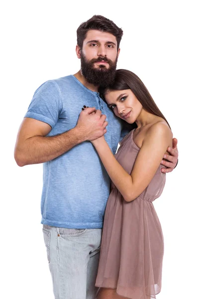 Beautiful loving couple. — Stock Photo, Image