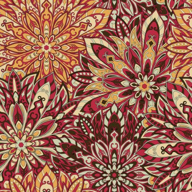 sorunsuz mandala desen