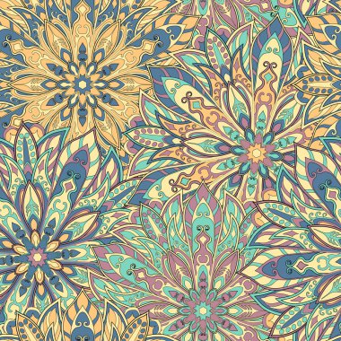 sorunsuz mandala desen