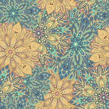 sorunsuz mandala desen