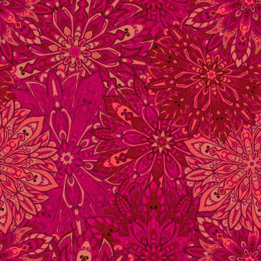 sorunsuz mandala desen